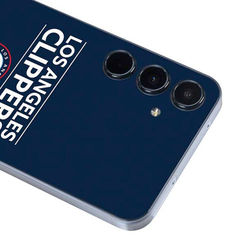 NBA Los Angeles Clippers Standard Blue Galaxy A55 5G Skin
